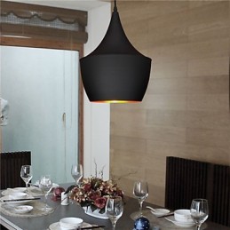 Závesné svietidlo Retro Vintage Tom Dixon Design Black White Type Cafe závesné svietidlá