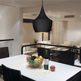 Závesné svietidlo Retro Vintage Tom Dixon Design Black White Type Cafe závesné svietidlá