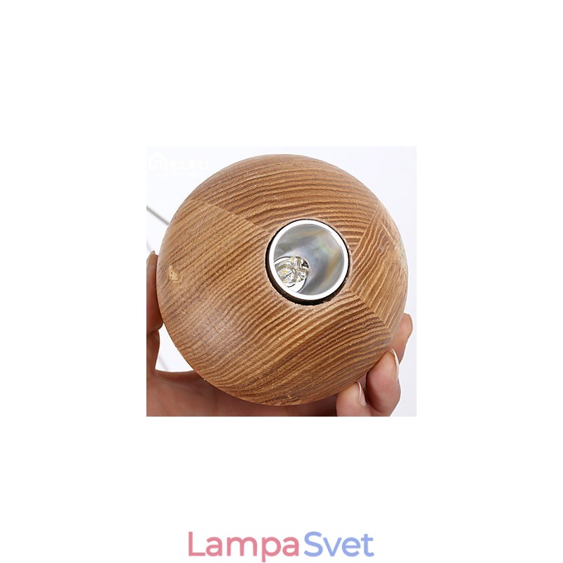 Závesné svetlá Mini štýl lampáše z bambusového dreva