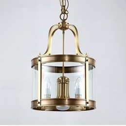 Závesné svietidlá Crystal Mini Style Traditional Classic Metal