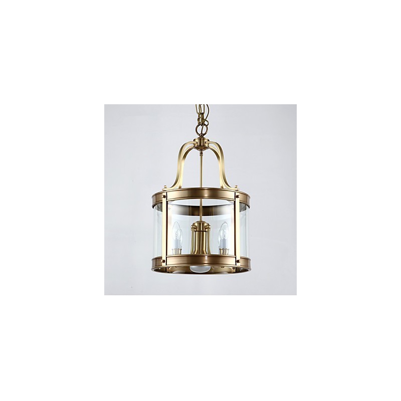 Závesné svietidlá Crystal Mini Style Traditional Classic Metal