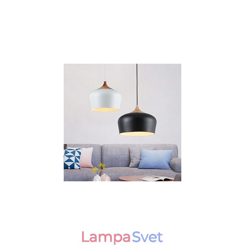 Kovové závesné svietidlo Vintage Retro Mini Style Maľba