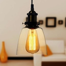 Závesné svetlá Tradičné klasické Vintage Retro Country Globe
