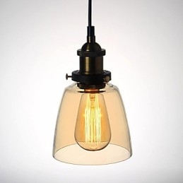Závesné svetlá Tradičné klasické Vintage Retro Country Globe