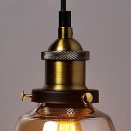 Závesné svetlá Tradičné klasické Vintage Retro Country Globe