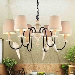 Lustrový prívesok Light Vintage Resin