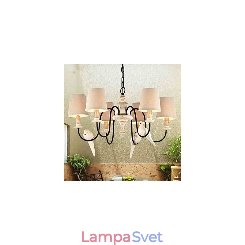 Lustrový prívesok Light Vintage Resin