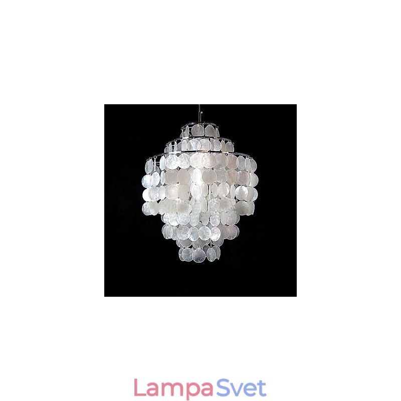 LAMPA Minimalistický mušľový luster Den Luster