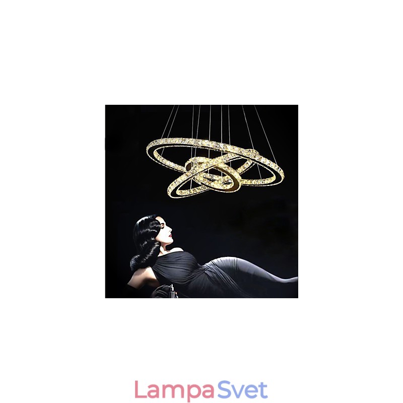 Závesné svietidlá Crystal Modern Contemporary Metal