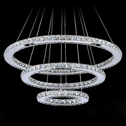 Závesné svietidlá Crystal Modern Contemporary Metal