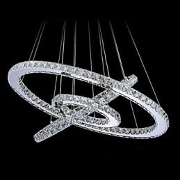 Závesné svietidlá Crystal Modern Contemporary Metal