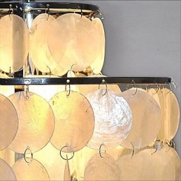 LAMPA Minimalistický mušľový luster Den Luster