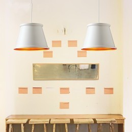 Klasická rustikálna rustikálna maľovka v štýle Vintage Mini Style Kovové závesné svietidlo