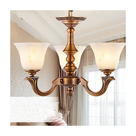 Luster v európskom štýle Plná medená lampa Mramorové lampy Luster v európskom štýle Plná medená lampa Mramorové lampy