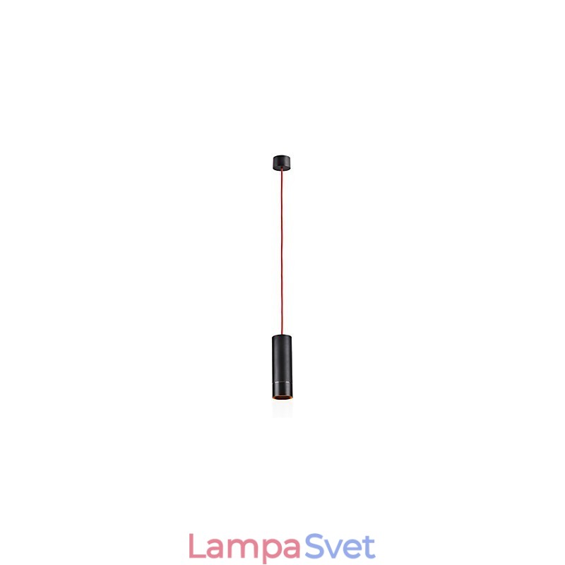 1 Light Mini Závesné svietidlo Čierne eloxované hliníkom