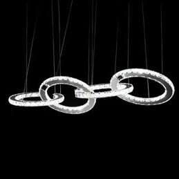 Závesné svietidlá Crystal Light Modern Contemporary Metal