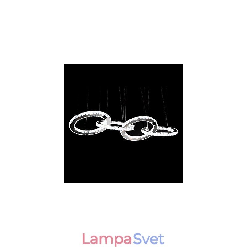 Závesné svietidlá Crystal Light Modern Contemporary Metal