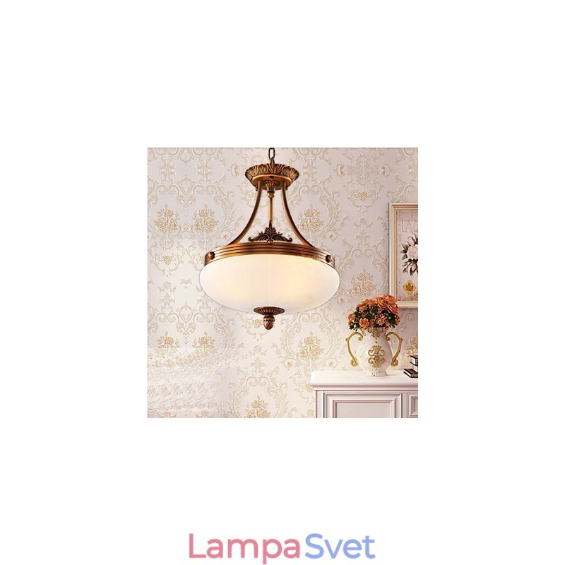 Európska mramorová lampa Copper Luster Lights