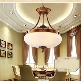 Európska mramorová lampa Copper Luster Lights