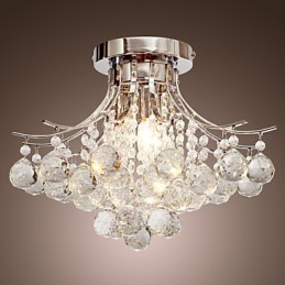 Luster Modern Crystal 3 Lights