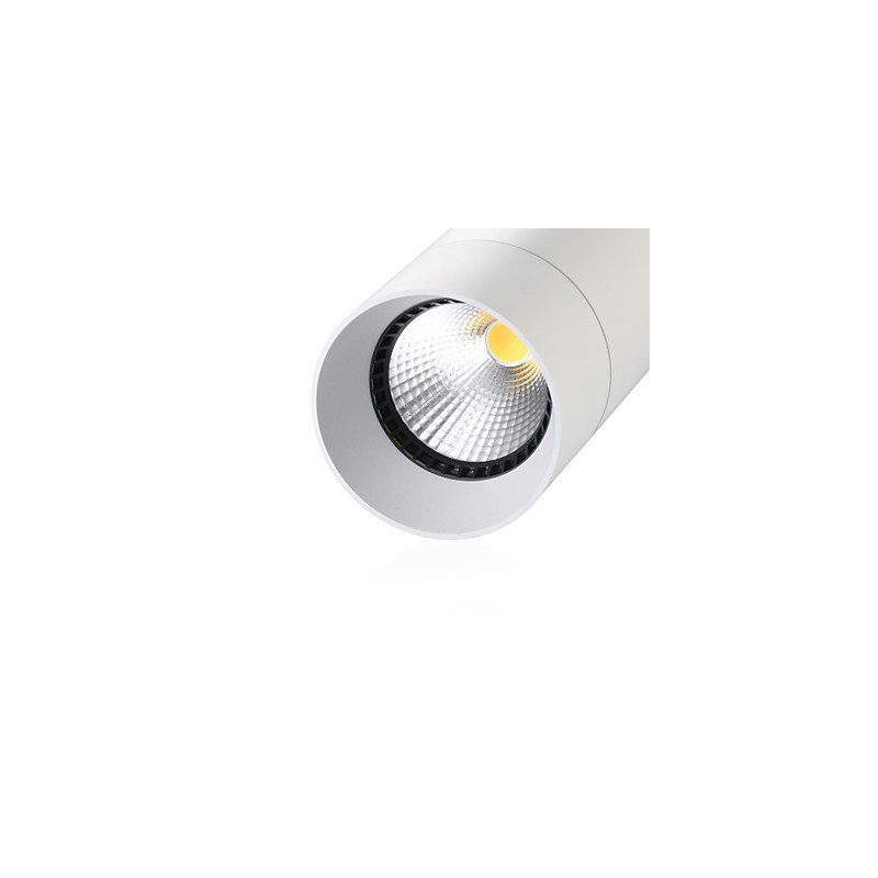 GE 05032 8W 136mm 1 svietidlo mini závesné svietidlo práškové biele s hliníkom