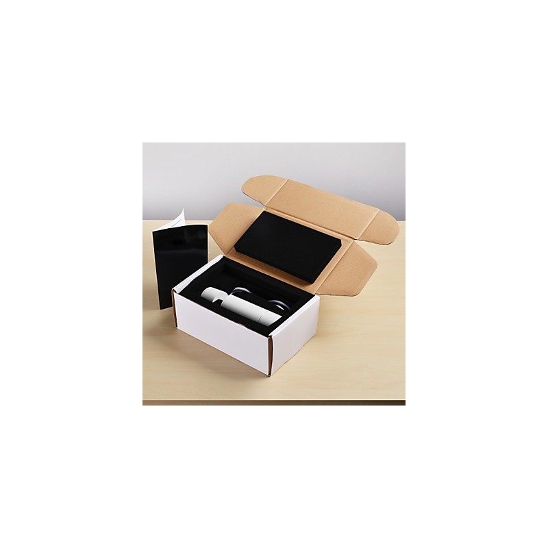 GE 05032 8W 136mm 1 svietidlo mini závesné svietidlo práškové biele s hliníkom