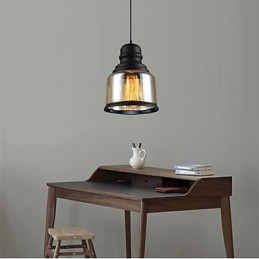 Retro osvetlenie Loft Lights Sklenené závesné svietidlo