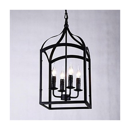 Moderná súčasná tradičná klasická rustikálna lóža retro lampáš vidiecky glóbus s kovovým príveskom v mini štýle Moderná súčasná tradičná klasická rustikálna lóža retro lampáš vidiecky glóbus s kovovým príveskom v mini štýle