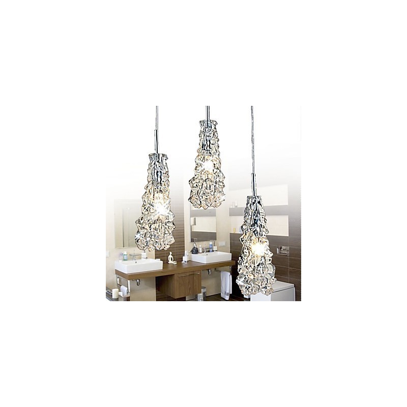 Luster Tradition Classic Transparent glass 3 Light