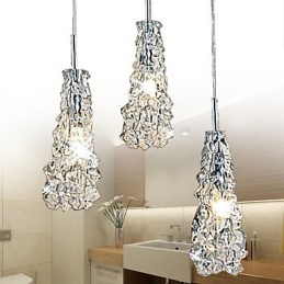 Luster Tradition Classic Transparent glass 3 Light
