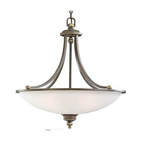 Rustic Lodge Bronzové kovové závesné svietidlo