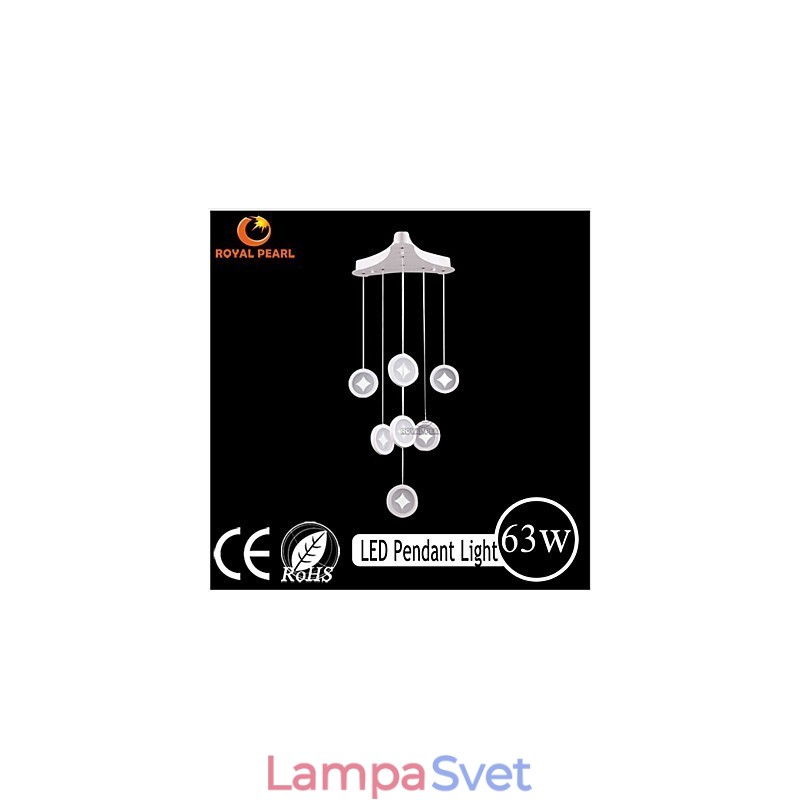 63W závesná lampa Moderné domáce dekoratívne osvetlenie