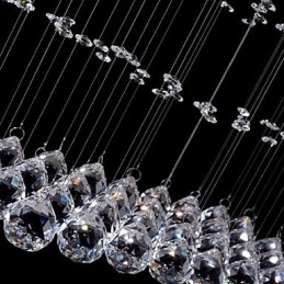 Moderná súčasná tradičná klasická rustikálna chata Vintage Country Island Crystal Mini štýl galvanicky pokovovaná