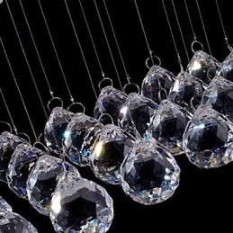 Moderná súčasná tradičná klasická rustikálna chata Vintage Country Island Crystal Mini štýl galvanicky pokovovaná