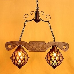 Americké Iron Retro lampy