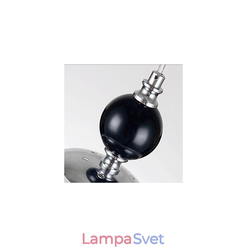 Klasické moderné futbalové okrúhle závesné svietidlo s 3 svetlami