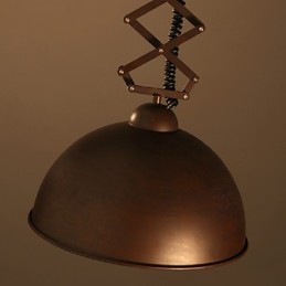 Tienidlo na lampu Čierny Kovaný Luster Flexibilný Luster Priemyselný sklad Kaviareň Tienidlo Veko
