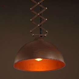 Tienidlo na lampu Čierny Kovaný Luster Flexibilný Luster Priemyselný sklad Kaviareň Tienidlo Veko