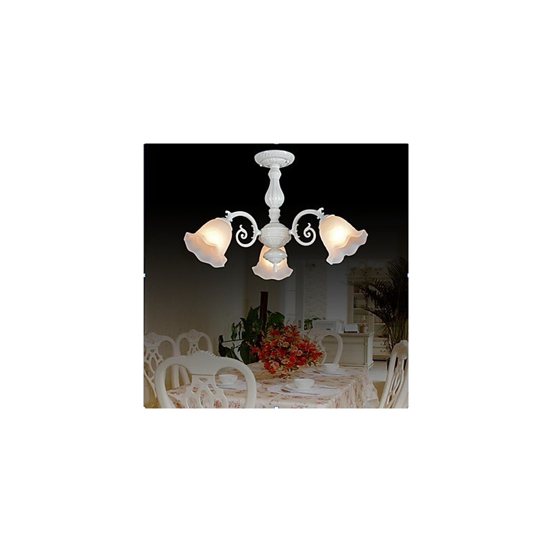 Zapustená hora Three Lights White European Retro Classic