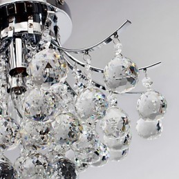Luster Modern Crystal 3 Lights