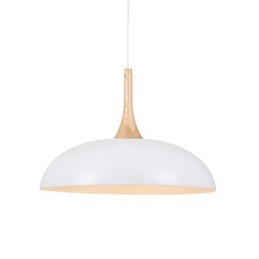 Mini umelecká závesná lampa 1 Svetlá Moderná Jednoduchosť Čiernobiela povrchová úprava Hliníkové a drevené závesné svietidlo
