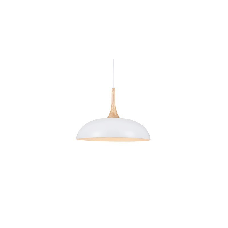 Mini umelecká závesná lampa 1 Svetlá Moderná Jednoduchosť Čiernobiela povrchová úprava Hliníkové a drevené závesné svietidlo