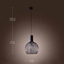 Moderná súčasná lampa s krištáľovým mini štýlom galvanizované závesné svietidlo
