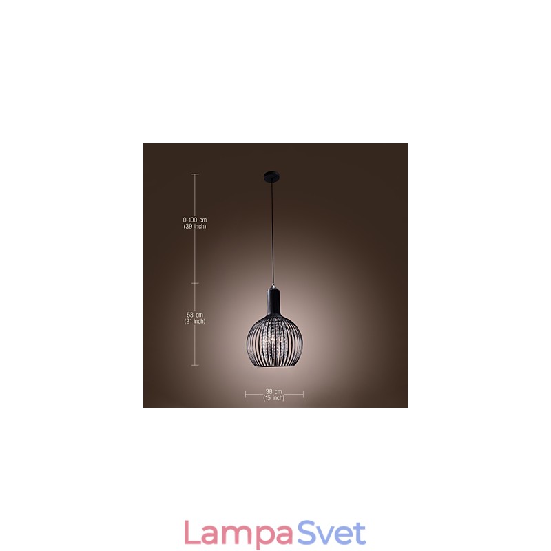 Moderná súčasná lampa s krištáľovým mini štýlom galvanizované závesné svietidlo
