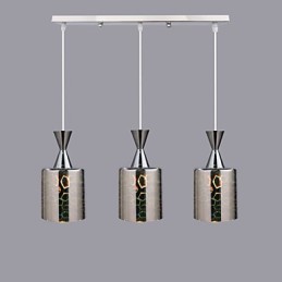 Vysnívané laserové gravírovanie Chrómovaná lampa 3 Rovná