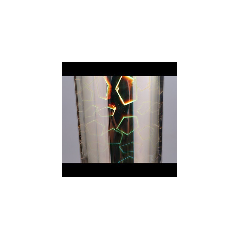 Vysnívané laserové gravírovanie Chrómovaná lampa 3 Rovná
