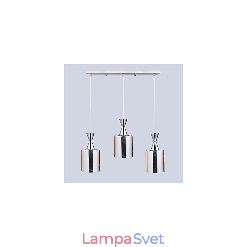 Lampa Dream laser Graving Chrome Plated 3 Straight