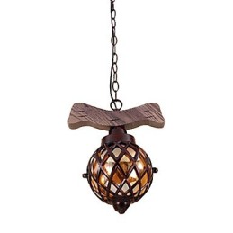 Luster Závesné svetlo Mini štýl Tradičné Classic Country Globe