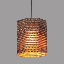 Závesná lampa 1 Ľahký moderný látkový materiál