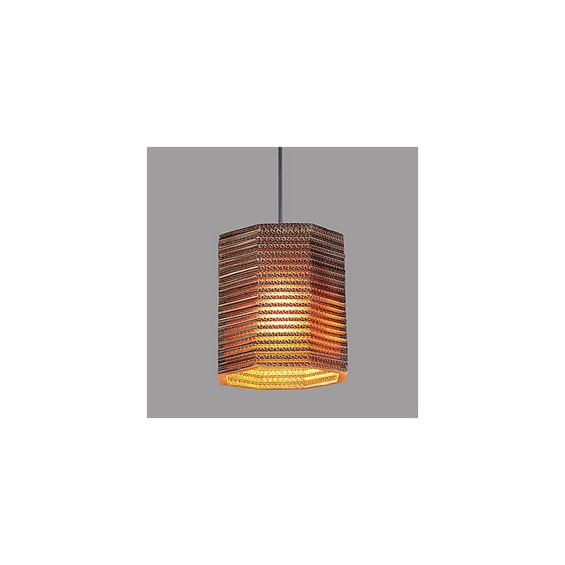 Závesná lampa 1 Ľahký moderný látkový materiál